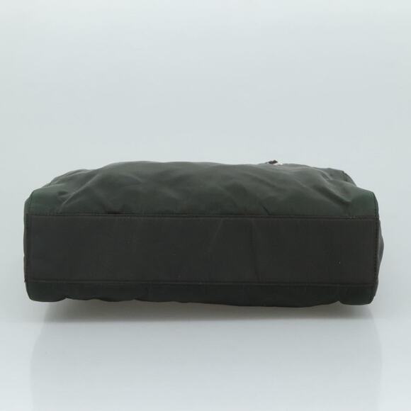 PRADA Chain Shoulder Bag Nylon Khaki - Picture 9 of 12